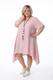 ITALIA MODA oversized mousseline katoen A-lijn tuniek