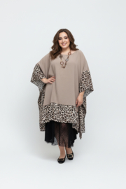ITALIA viscose tuniek/poncho / in meerdere kleuren