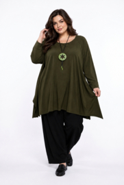 ITALIA MODA viscose mix A-lijn tuniek stretch