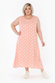 AKH oversized viscose A-lijn jurk apart