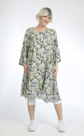 AKH oversized viscose A-lijn tuniek apart  