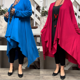 Naveed oversized jersey vest/tuniek/in meerdere kleuren