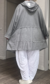 Vincenzo Allocca de modieuze kleuring katoen A-lijn blazer/jas apart stretch