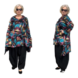 New Jersey  viscose A-lijn tuniek stretch