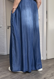 Moonshine jeans tencel wijde broek apart