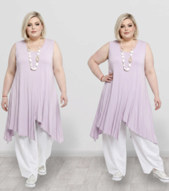 Moonshine oversized viscose A-lijn tuniek stretch