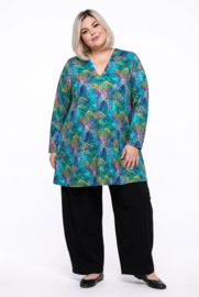 Naveed oversized winter viscose A-lijn jurk/tuniek / stretch/
