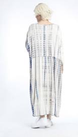 AKH oversized viscose A-lijn jurk met zakken /apart stretch