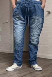 ITALIA katoen jeans broek apart/ veel stretch/in meerdere kleuren