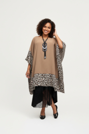 ITALIA viscose tuniek/poncho / in meerdere kleuren