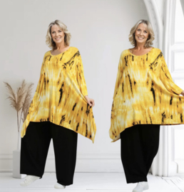 AKH jersey viscose oversized A-lijn tuniek stretch