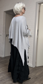 Moonshine oversized katoen  gebreide top stretch/in meerdere kleuren