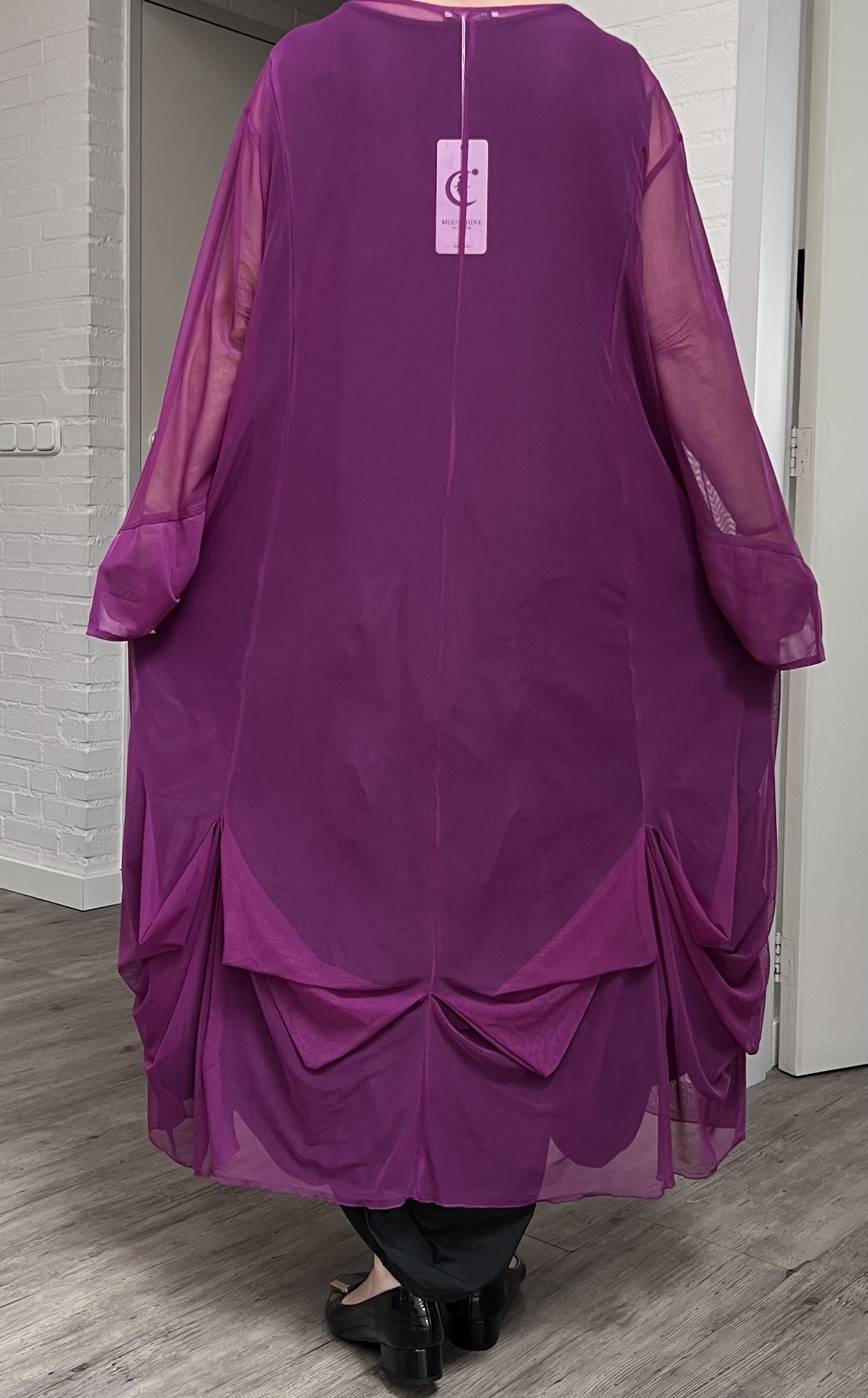 Moonshine A-lijn tule overjurk stretch/in meerdere kleuren