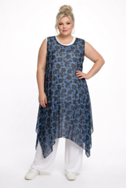 AKH oversized chique chiffon A-lijn  jurk/overjurk /tuniek apart