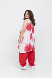 MB oversized linnen/katoen zomer jurk apart/in meerdere kleuren