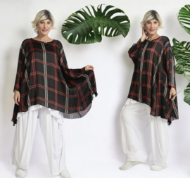 AKH chique chiffon oversized top/ apart
