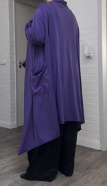 ITALIA  oversized katoen jersey tricot vest/blazer  stretch/in meerdere kleuren