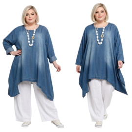 Moonshine tencel jeans  A-lijn tuniek apart