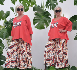 Vincenzo Allocca oversized katoen top stretch