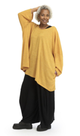 AKH oversized viscose mix jersey A-lijn tuniek apart stretch 