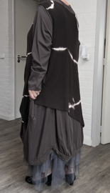 Moonshine de modieuze kleuring oversized  gebreide tuniek/top