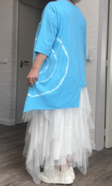 Moonshine oversized  katoen tricot tuniek apar stretch