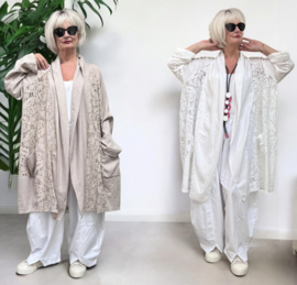 StarTex oversized katoen nanten vest  /in meerdere kleuren