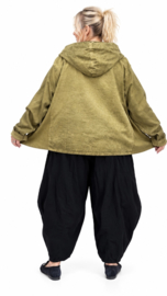 Moonshine katoen A-lijn blazer met capuchon  apart/in meerdere kleuren