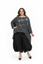 wendy trendy katoen top/tuniek stretch/in meerdere kleuren
