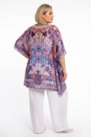 ONE OF A KIND  viscose zomer poncho/tuniek