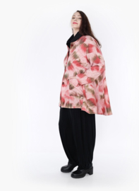 AKH oversized acryl  A-lijn blazer/jas stretch