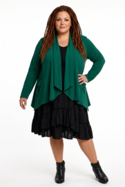 ITALIA  oversized katoen jersey tricot vest/blazer  stretch/in meerdere kleuren