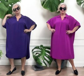 Sissy  oversized viscose jurk/stretch /in meerdere kleuren