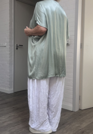 ITALIA  oversized  viscose top apart /in meerdere kleuren