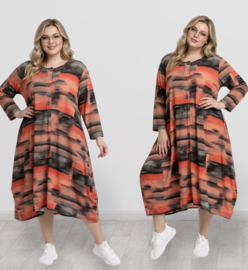 AKH  A-lijn blazer/vest/jurk  stretch