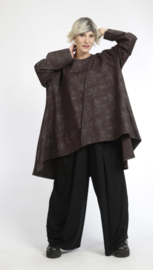 AKH oversized jersey viscose A-lijn tuniek apart stretch /in meerdere kleuren