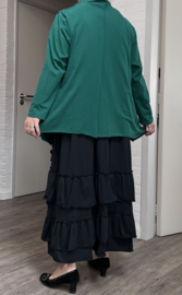 ITALIA  oversized katoen jersey tricot vest/blazer  stretch/in meerdere kleuren
