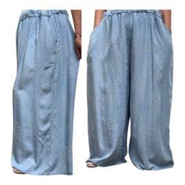 Moonshine jeans tencel wijde broek apart