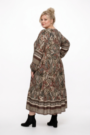 Sissi BOHO oversized A-lijn viscose jurk apart