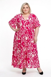 Jean Marc Philippe viscose A-lijn jurk