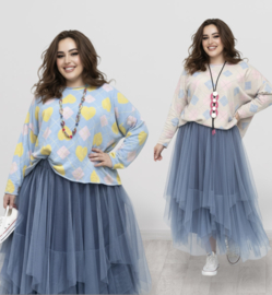 Mercy ITALIA  oversized  katoen top  apart/in meerdere kleuren