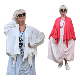 Moonshine oversized jersey  katoen vest  stretch/in meerdere kleuren