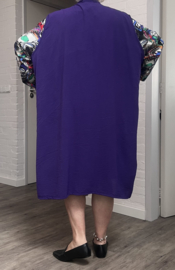 Sissi oversized viscose mouwloze vest stretch /in meerdere kleuren