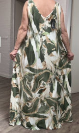 Sissi A-lijn viscose jurk apart /in meerdere kleuren