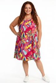 One Summer  katoen A-lijn jurk