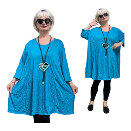 Moonshine jeresy viscose A-lijn tuniek stretch