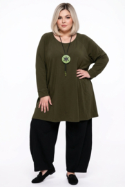 ITALIA MODA viscose mix A-lijn tuniek stretch