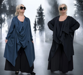 ITALIA  oversized katoen jersey tricot vest/blazer  stretch/in meerdere kleuren