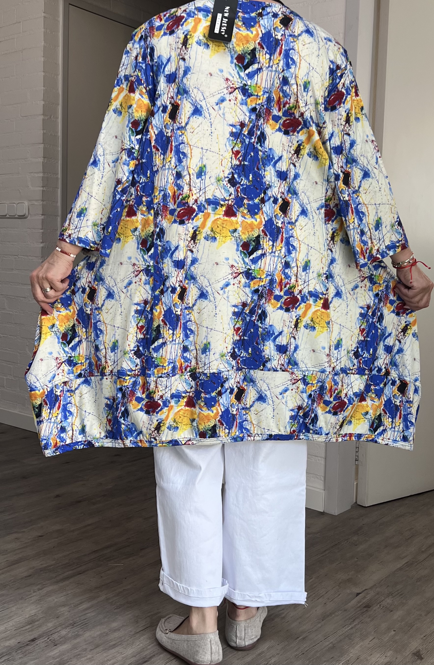 New Jersey viscose A-lijn jurk/tuniek/ stretch