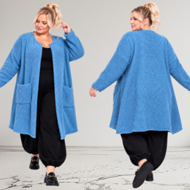 MOONSHINE oversized bouclé  viscose mix vest